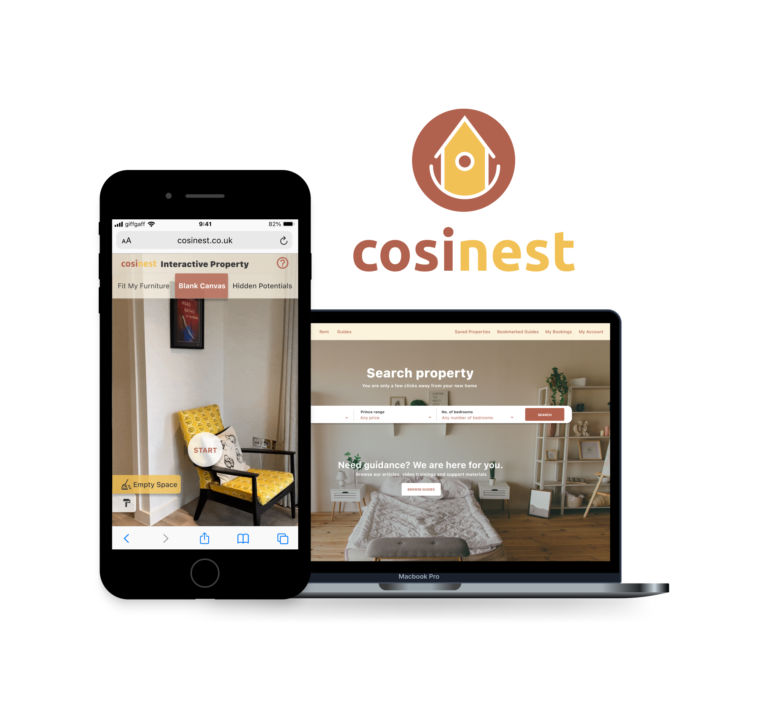 cosinest product and the logo